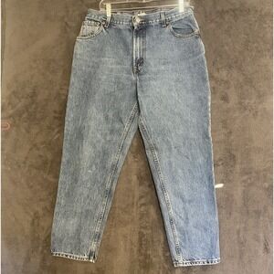 Levi's 550 Women's Jeans Relaxed Taper Leg Cotton Denim size 16S length 29"